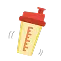 Pour and shake icon